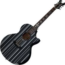 SCHECTER Synyster Gates AC-GA SC Black with Silver Pin Stripes