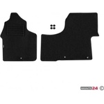 Petex Мокетени стелки Petex съвместими с VW Crafter 2006-2017, 2-3 места, 2 части, черни