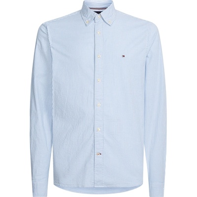 Tommy Hilfiger CORE 1985 FLEX OXFORD STRIPE SHIRT - Blue Stripe 0A5