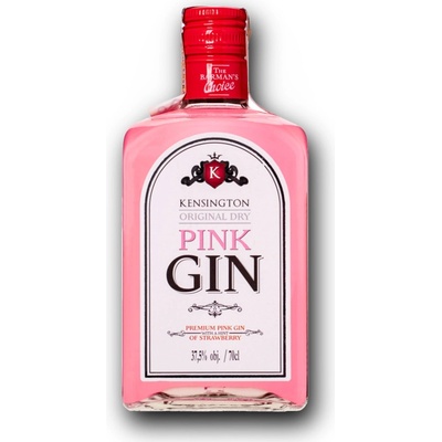 Kensington Dry Pink Gin 37,5% 0,7 l (holá láhev) – Zbozi.Blesk.cz