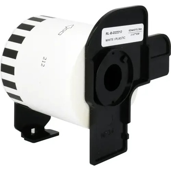 D&C Ролка за етикетен принтер Brother DK22212 62x15mm. 24м
