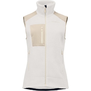Norrøna Дамски поларен елек Norrøna Women's Trollveggen Warm3 Vest Fleece vest - Whisper White / Oatmeal (132-1548-0514)