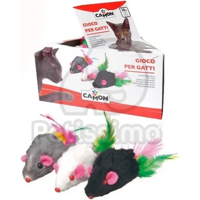 Camon плюшена мишка за котки 1 бр
