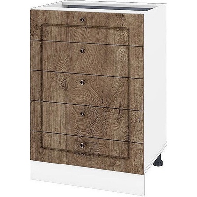 ИРИМ Долен кухненски шкаф Сити БФ-Дъб натурал-06-29 60 см