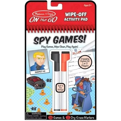 Melissa & Doug - Книжка с активности - Шпионски игри