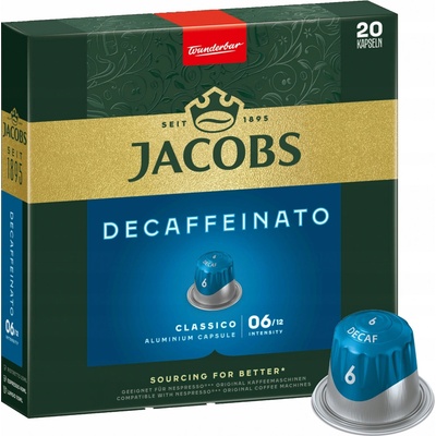 Jacobs Decaffeinato Lungo Nespresso 20 ks