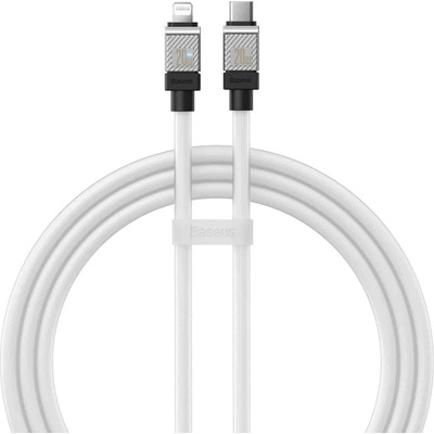 Baseus Кабел за данни Baseus CoolPlay, Type-C - Lightning, 20W, 1.0m, Бял - 40453