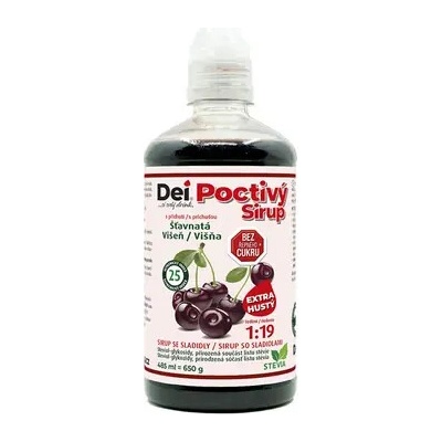 DeiSirup Poctivý Sirup višňa 485 ml