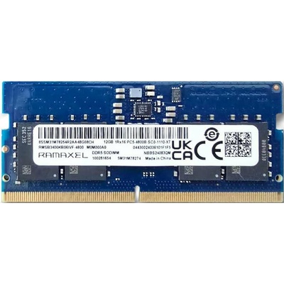 Ramaxel DDR5 12GB 4800MHz CL40 RMSB3400KB06IVF-4800