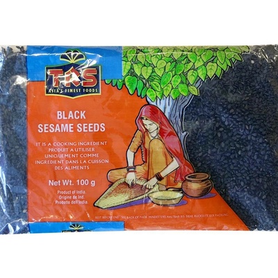 TRS Černý Sezam Celý Black Sesame Seeds 100 g
