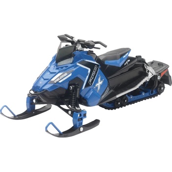 New Ray Toys Метална играчка Newray - Снегоход Polaris Switchback Pro-X, 1: 16, син (57783)