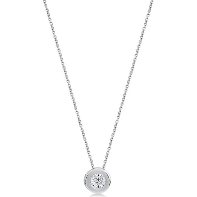 Lillian Vassago Zlatý náhrdelník s diamantmi LLV59-DN020W