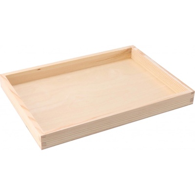 ČistéDřevo Dřevěný servírovací tác 35x25cm – Sleviste.cz