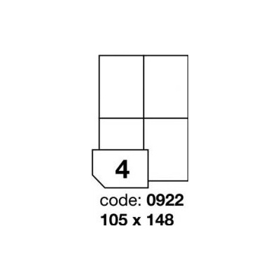 Rayfilm R0100.0922A samolepící 105x148mm bílé 100 listů – Zboží Dáma