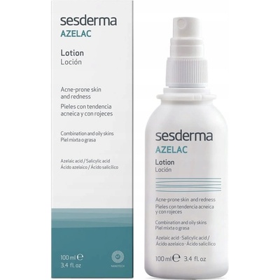 Sesderma Azelac zklidňující tonikum k ošetření mastné pleti s projevy akné Azelaic Acid Salicylic Acid 100 ml
