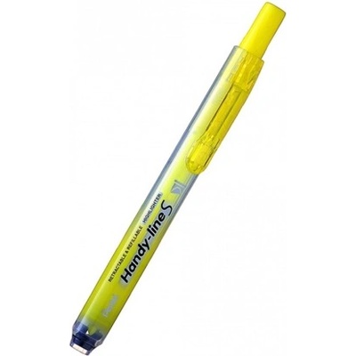 Pentel Маркер Pentel Handy-line S, жълт, от 1.0 до 1.9 mm, за маркирене на текст, автоматичен (OK26942)