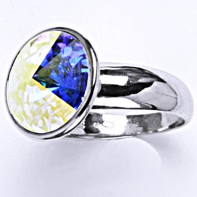 Čištín Stříbrný se Swarovski AB krystalem T 1372