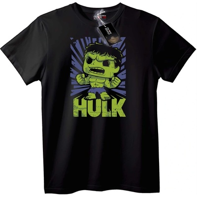 NOONEBRAND Тениска Chibi Hulk - M, White