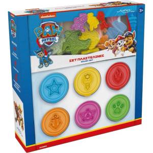 John Hellas Paw Patrol Plasteline Dough Set (03983pm)