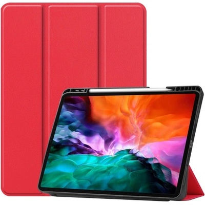 Vsetkonamobil 31011 LEATHER Zaklápací obal Apple iPad Pro 12.9 2022 / 2021 červený