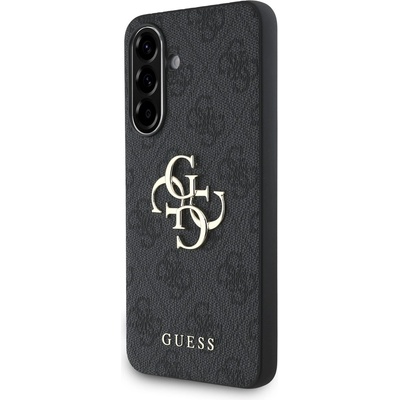 GUESS PU 4G Metal Logo Задния калъф за Samsung Galaxy A36 Grey Guess | Siv | МЪЖЕ | UNI