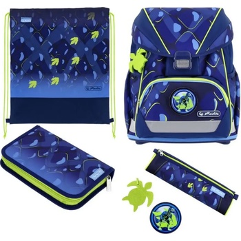 Herlitz Ученически комплект с чанта-раница UltraLight Xl Plus T Rex Explorer - Herlitz