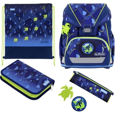 Herlitz Ученически комплект с чанта-раница UltraLight Xl Plus T Rex Explorer - Herlitz