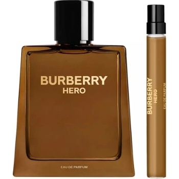 Burberry Hero Подаръчен комплект, Eau de Parfum 100 ml + Eau de Parfum 10 ml, мъже