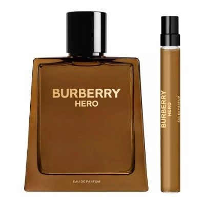 Burberry Hero Подаръчен комплект, Eau de Parfum 100 ml + Eau de Parfum 10 ml, мъже