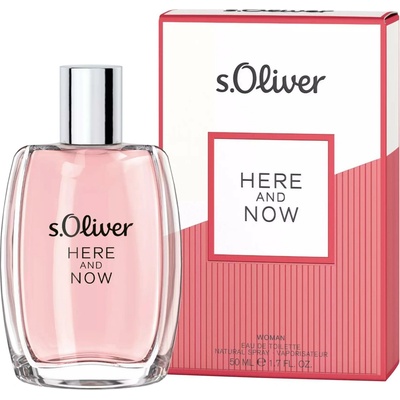 s.Oliver Here and Now toaletná voda dámska 50 ml