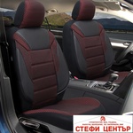 Paolo Тапицерия за седалки 1181 класико черно / бордо (55110) - steficenter