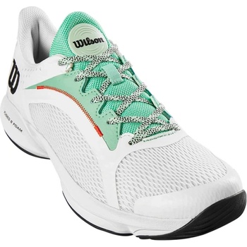 Wilson Женски маратонки за падел Wilson Hurakn 2.0 W - white/biscay green/black