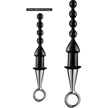 Image 1 of Анален стимулатор с ръкохватка, #4 - Anal Plug Plated Handle (NMC0002401)