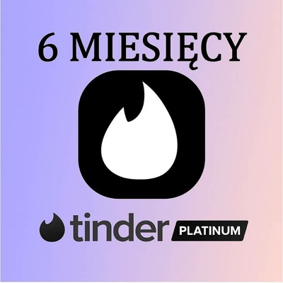 TINDER PLATINUM 6 MĚSÍCŮ / DÁRKOVÁ KARTA / VPN KLÍČ