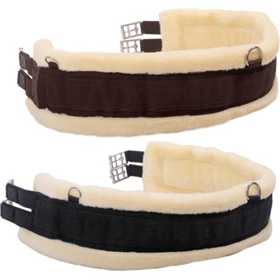 QHP Podbřišník Ontario s umělým beránkem hnědý