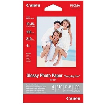 Canon Foto papír GP-501, 10x15 cm, 100 ks, 210g/m2, lesklý 0775B003