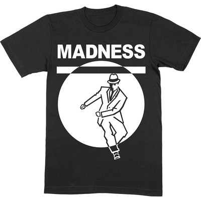Madness tričko Dancing Man čierne