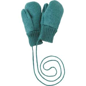 disana Детски ръкавици disana Kids' Boiled Wool Gloves - Eukalyptus - размер 2 (EU) (202-3097-1712)