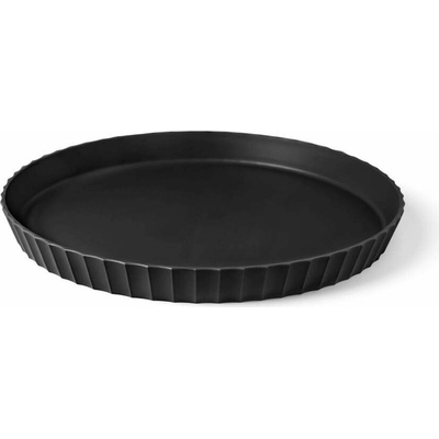 Blim Plus Tácka Servírovacia tácka okrúhla Atena M VS5-010 Carbon Black 30 cm
