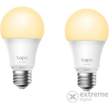 TP-Link Tapo L510E Smart, 8,7 W, E27, teplá biela, 2ks Tapo L510E 2-pack