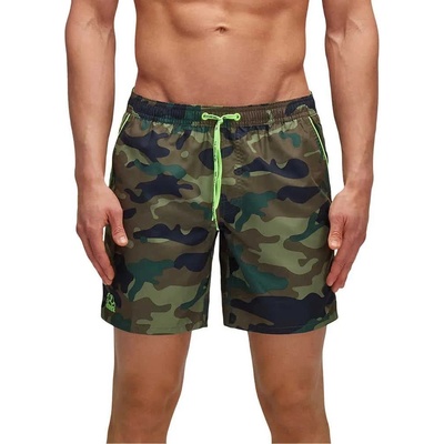 Sundek Бански гащета Sundek Camou swimming shorts - Green (Deep Forest 2)