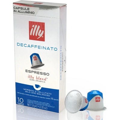 illy Decaffeinato безкофеинови капсули за Nespresso 10бр