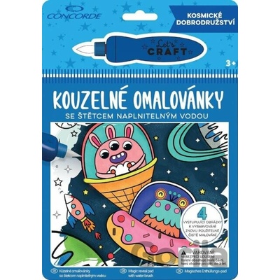 Kouzelné omalovánky Kosmické dobrodružství Concorde