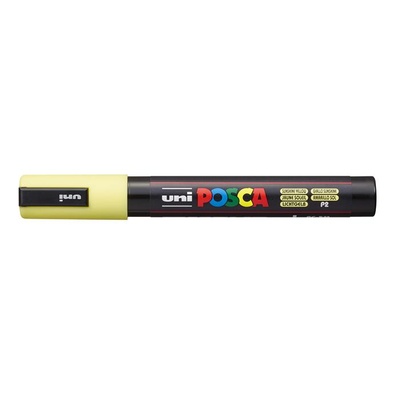 uni Декоративен маркер, 1, 8-2, 5 мм, UNI "Posca PC-5M", слънчевожълт 286922000 (286922000)