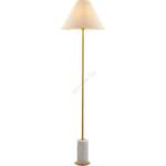Endon Lighting 114209 - Подова лампа 1xE27/10W/230V бежова/златна (EN0583)