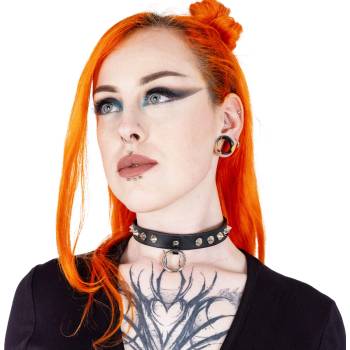 Poizen industries Нашийник poizen industries - sybil - black - aj-sybc-b-1