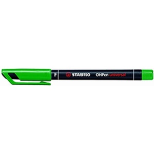 STABILO Алкохолен маркер 0, 7 мм, STABILO "OHPen F", зелен 842/36 (842/36)