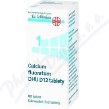 CALCIUM FLUORATUM DHU POR D12 TBL NOB 80