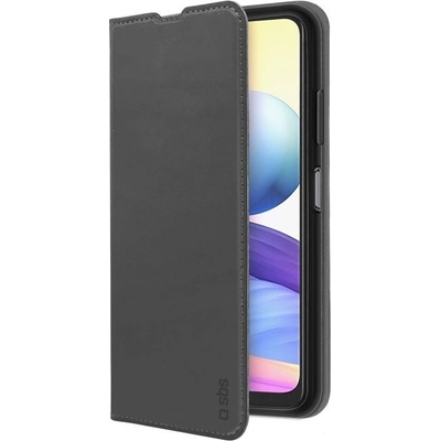 SBS Book Wallet Lite Xiaomi Redmi Note 10 5G Poco M3 Pro 5G čierne