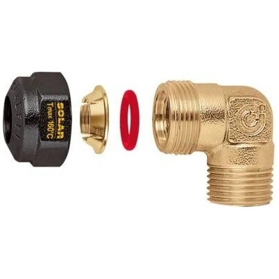 Caleffi Šroubení pro solární systém 3/4" rohové M 985
